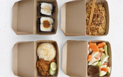 Jual Paper Lunch Box Food Grade untuk Bisnis Kuliner