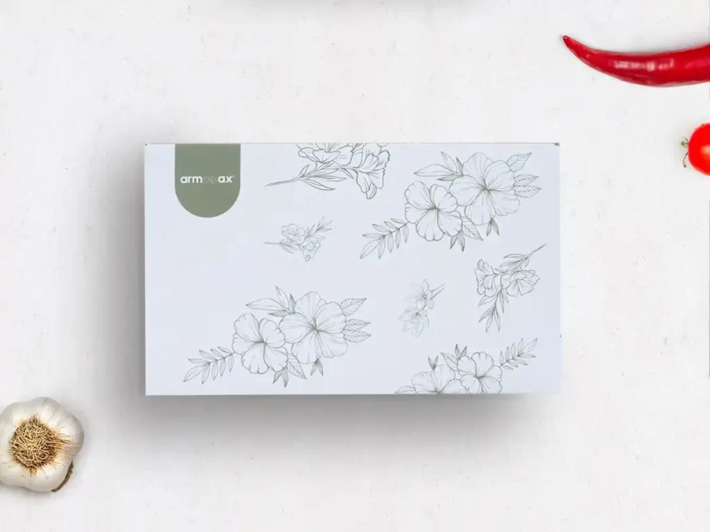 kemasan lunch box floral