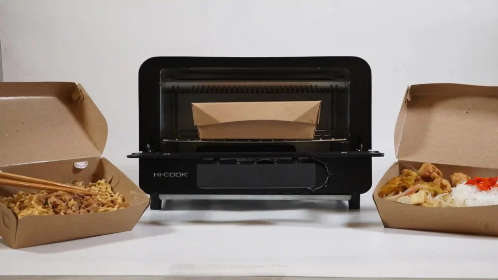 kemasan tahan suhu tinggi dan bisa dipanaskan dengan microwave