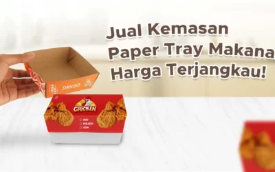 Jual Paper Tray Makanan, Harga Terjangkau