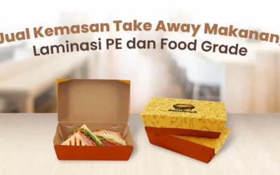 Jual Kemasan Take Away Makanan, Laminasi PE dan Food Grade