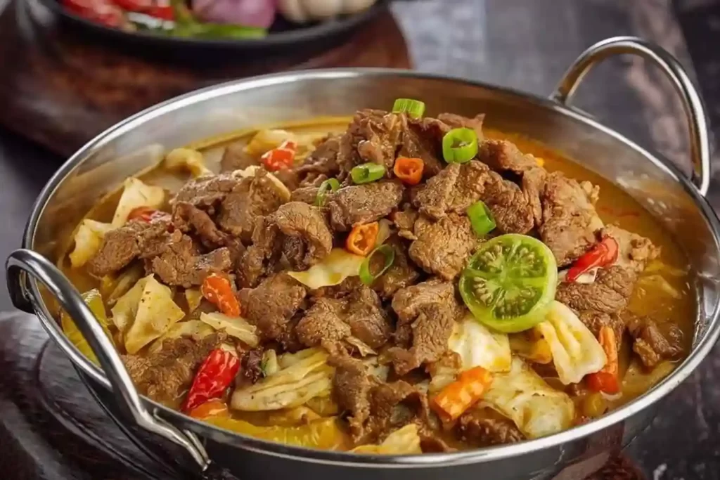 masakan daging kambing, contoh menu nasi box aqiqah yang wajib ada