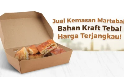 Jual Kemasan Martabak Bahan Kraft Tebal, Harga Terjangkau!