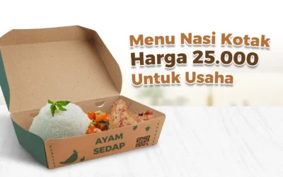 Menu Nasi Kotak Harga 25000 untuk Usaha