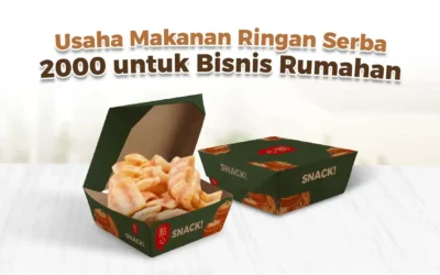 Usaha Makanan Ringan Serba 2000 untuk Bisnis Rumahan