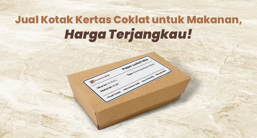 kotak kertas coklat
