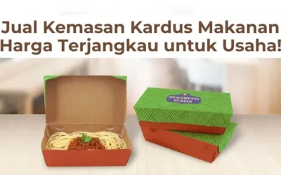 Jual Kemasan Kardus Makanan Harga Terjangkau untuk Usaha!