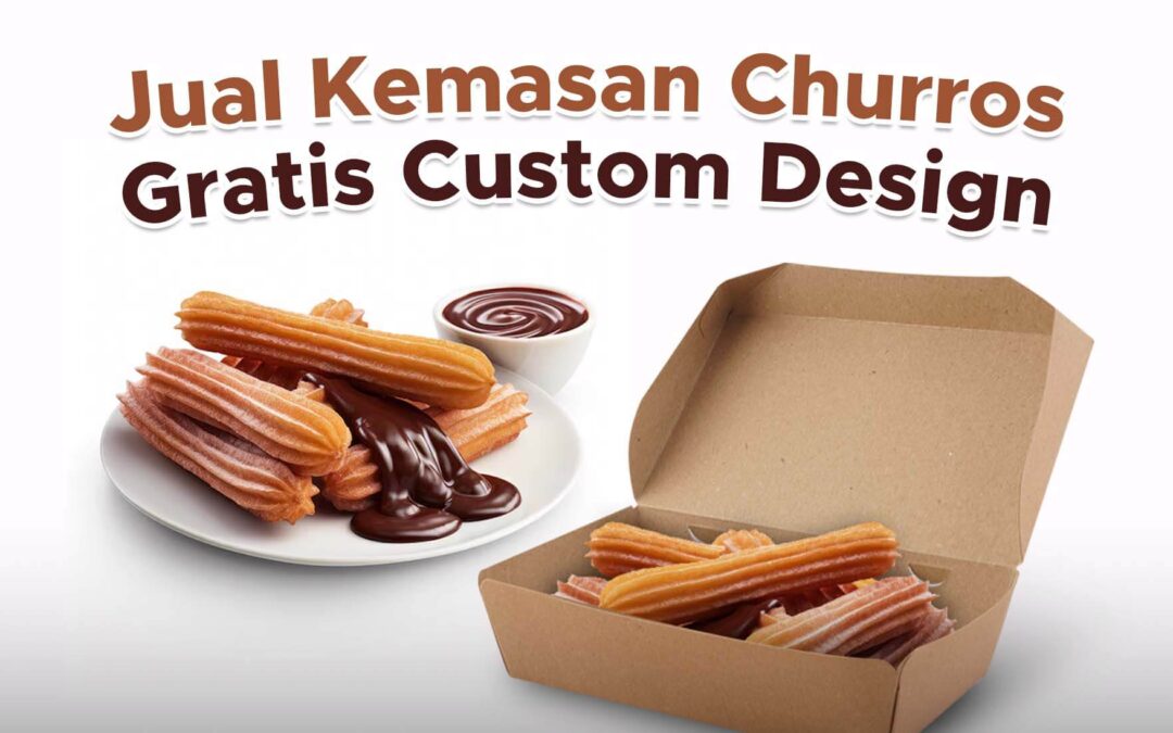 Jual Kemasan Churros, Gratis Custom Design!