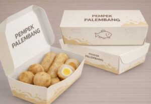 kemasan pempek bahan ivory