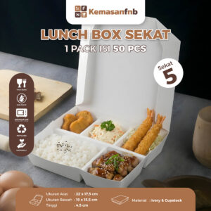 lunch box 5 sekat
