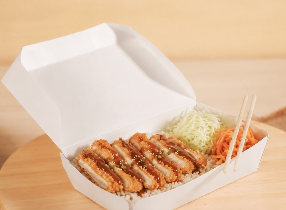 kemasan chicken katsu paperlunch box