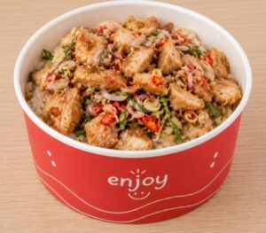 ide menu ricebowl ayam sambal matah 