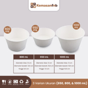 ukuran paperbowl