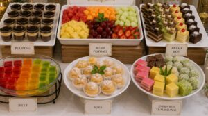 menu dessert lamaran