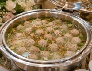 menu jamuan lamaran bakso